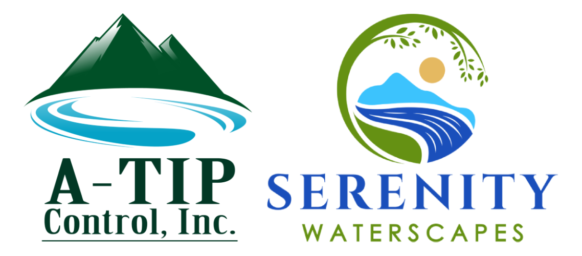 A-TIP Control, Inc & Serenity Waterscapes Logo